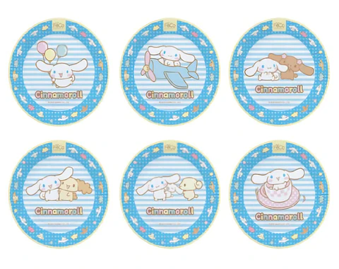 Platos Cinnamoroll 6 unidades 