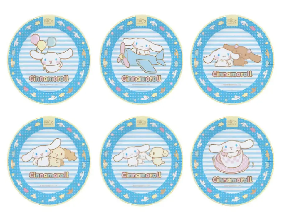 Platos Cinnamoroll 6 unidades  1