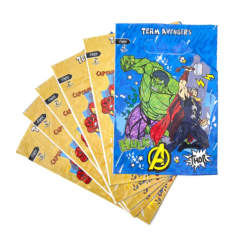 Bolsas Avengers x6