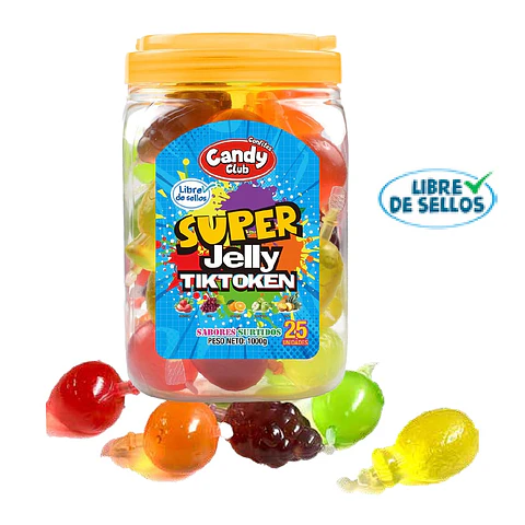 Jalea Jelly Tiktoken Jarra x25