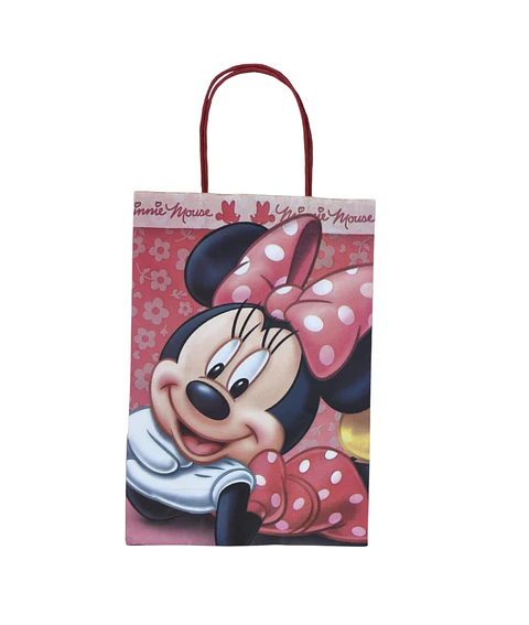 Bolsa de papel Kraft Minnie Mouse 