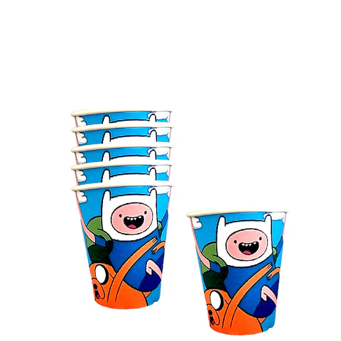 Vasos Hora de Aventura x6