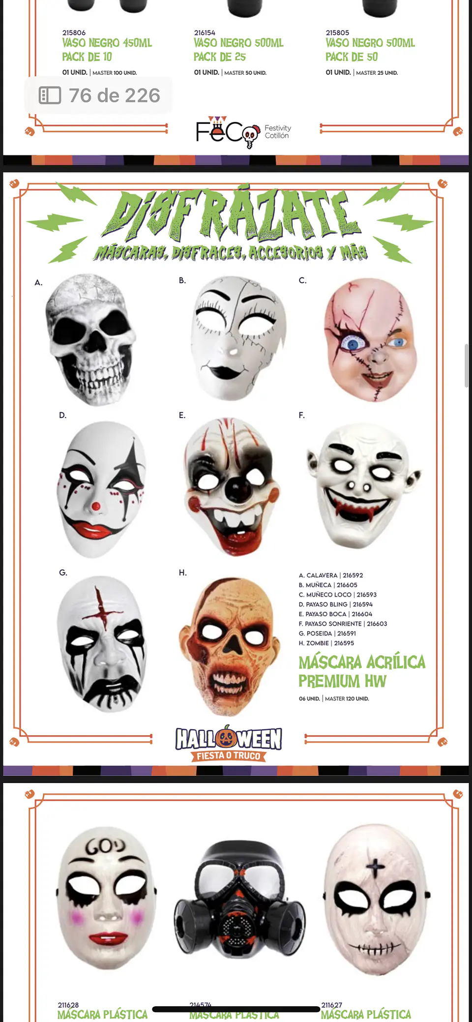 Máscara acrílica muñeco loco Chucky  5