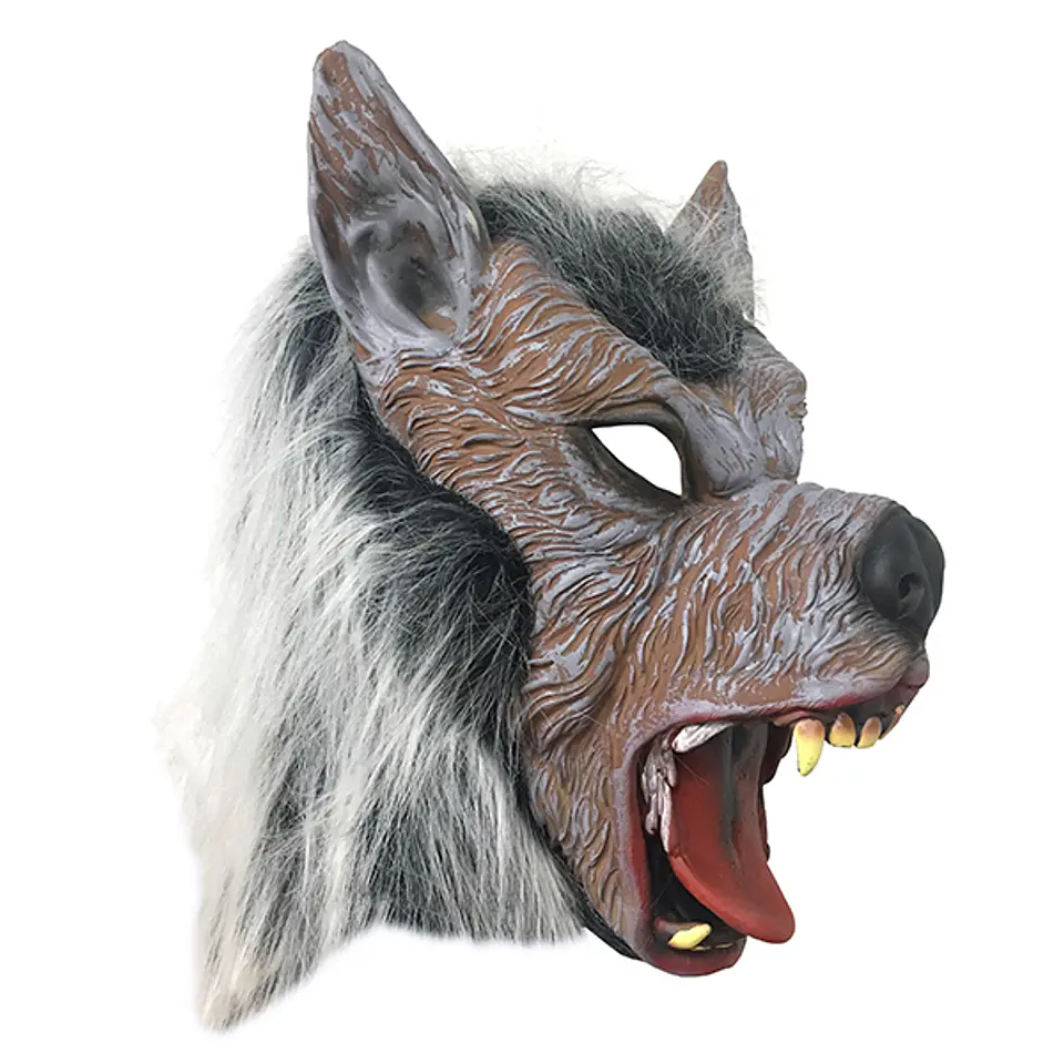 Máscara látex hombre lobo 1