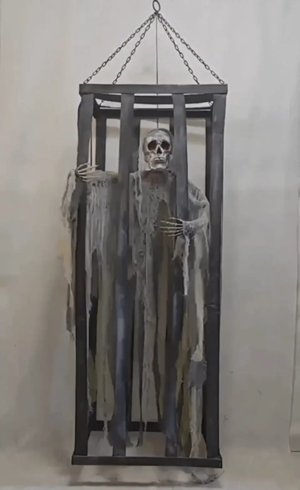 Esqueleto enjaulado animatronic Halloween  2
