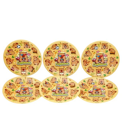 Platos capibara x6