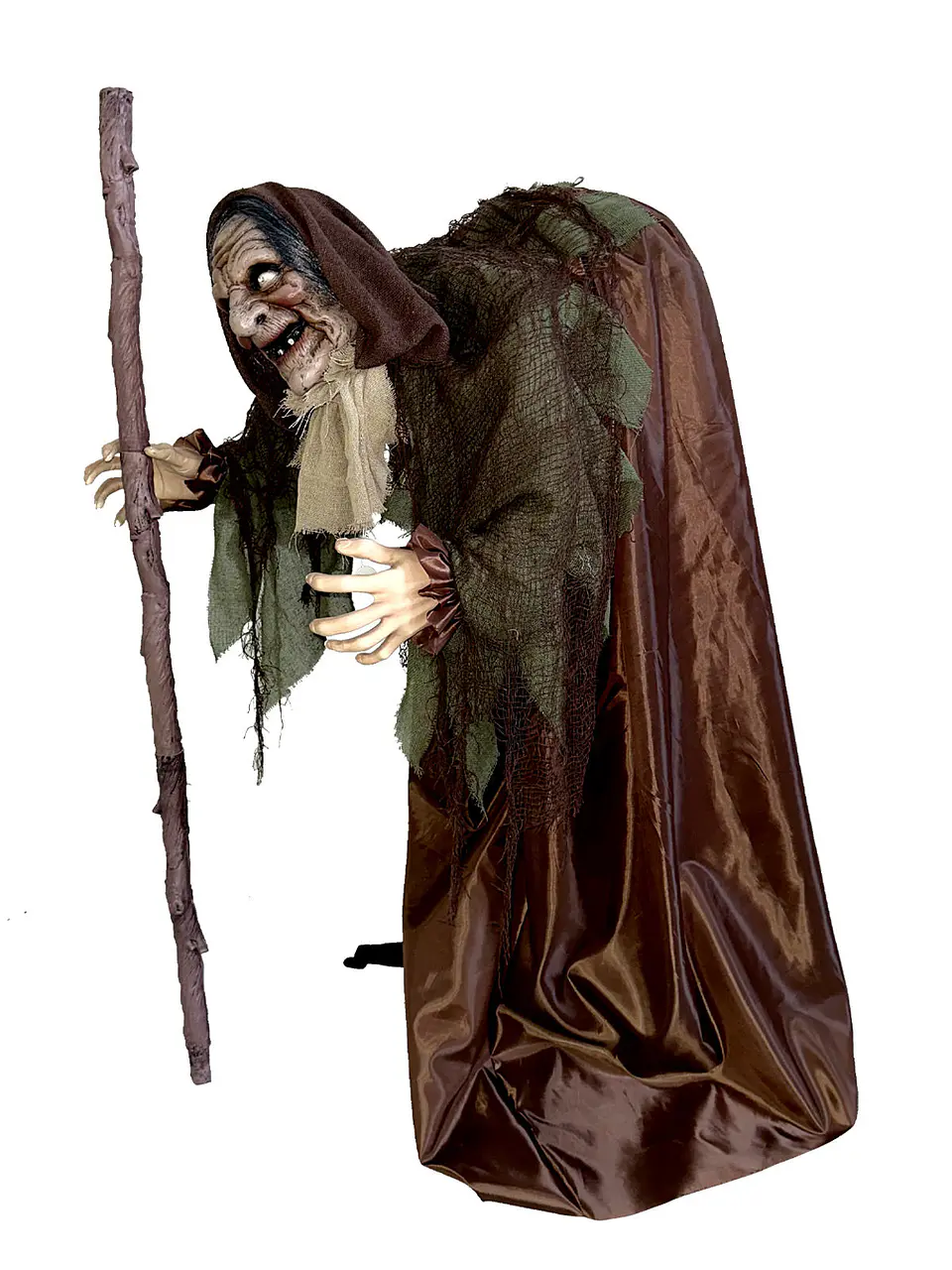 Anciana animatronic Halloween  1