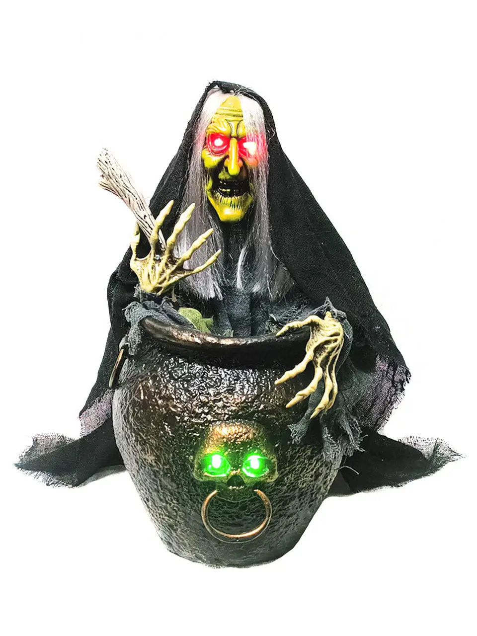 Brujita con caldera animatronic  1