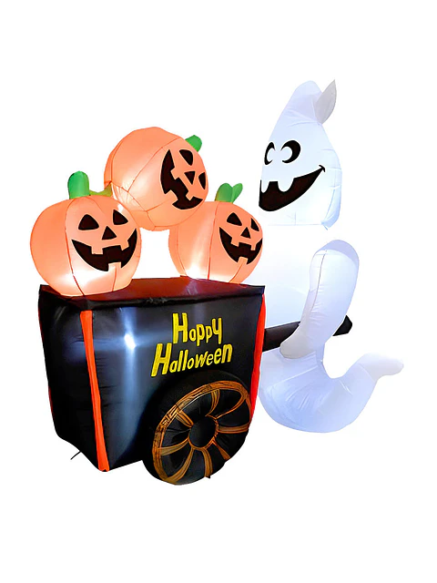 Fantasma calabazas inflable halloween 