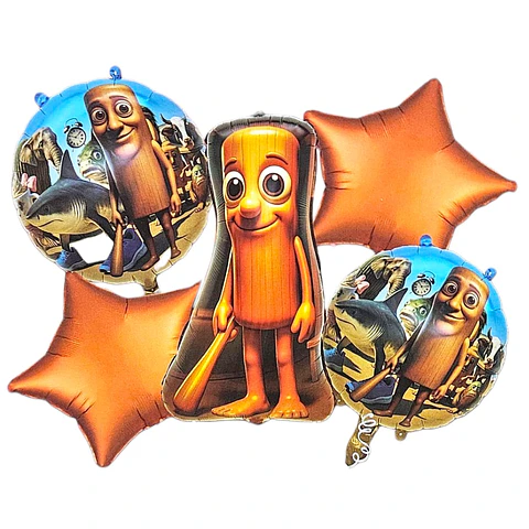 Set de globos tung tung sahur