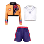 Disfraz Guerreras K pop girls Rumi 