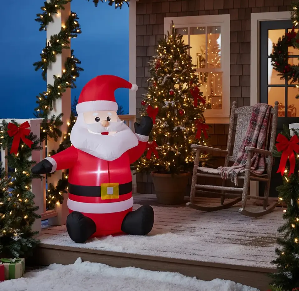 Viejito pascuero inflable 120 cm 2