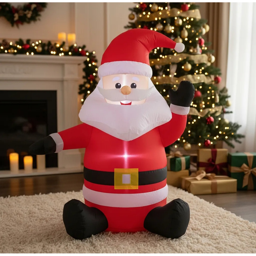Viejito pascuero inflable 120 cm