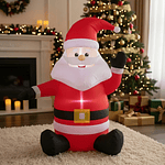Viejito pascuero inflable 120 cm