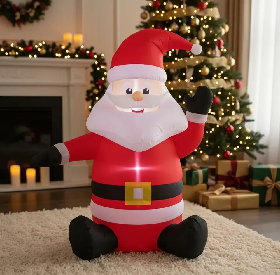 Viejito pascuero inflable 120 cm 3