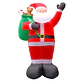 Viejito pascuero inflable 180 cm - Miniatura 1