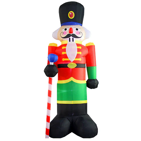 Cascanueces inflable navidad 240 cm