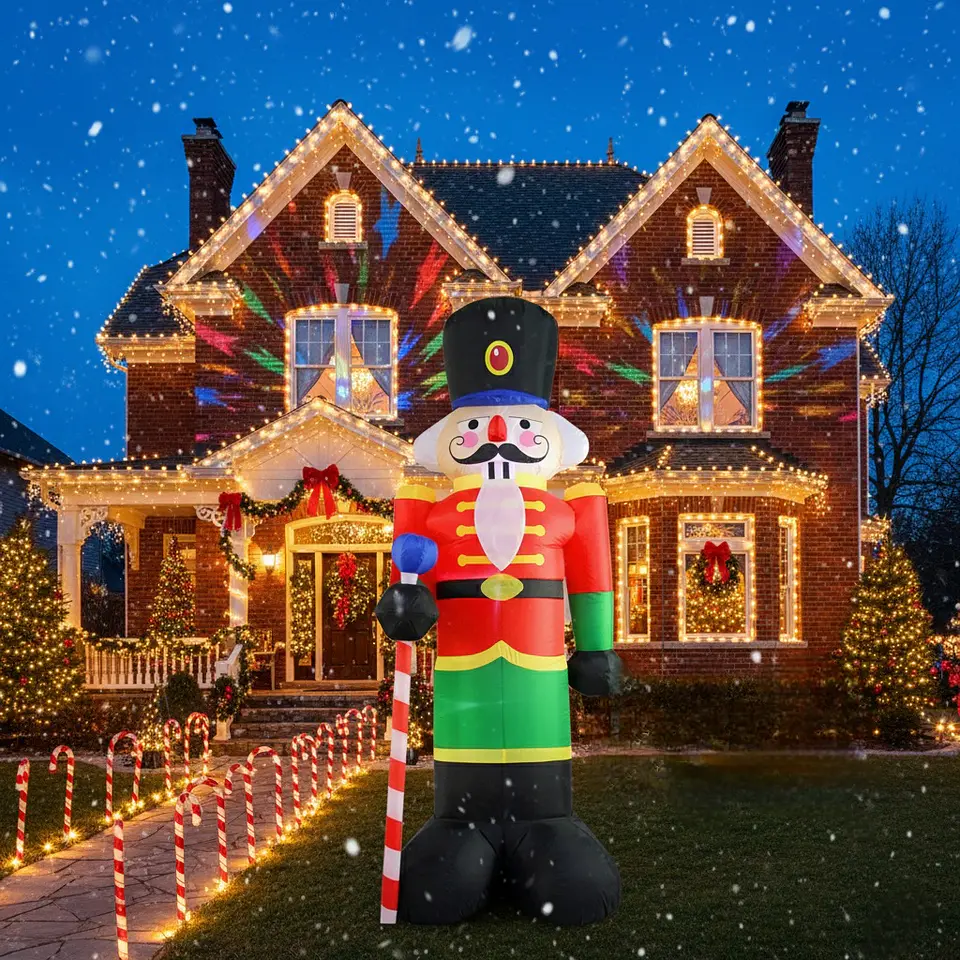 Cascanueces inflable navidad 240 cm 2