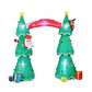Arco navideño entrada 240 cm - Miniatura 1