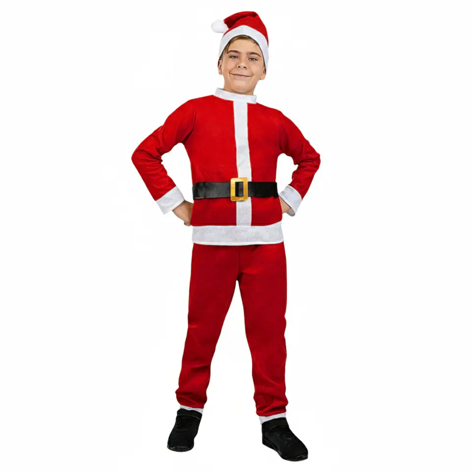 Traje infantil viejito pascuero para navidad 1