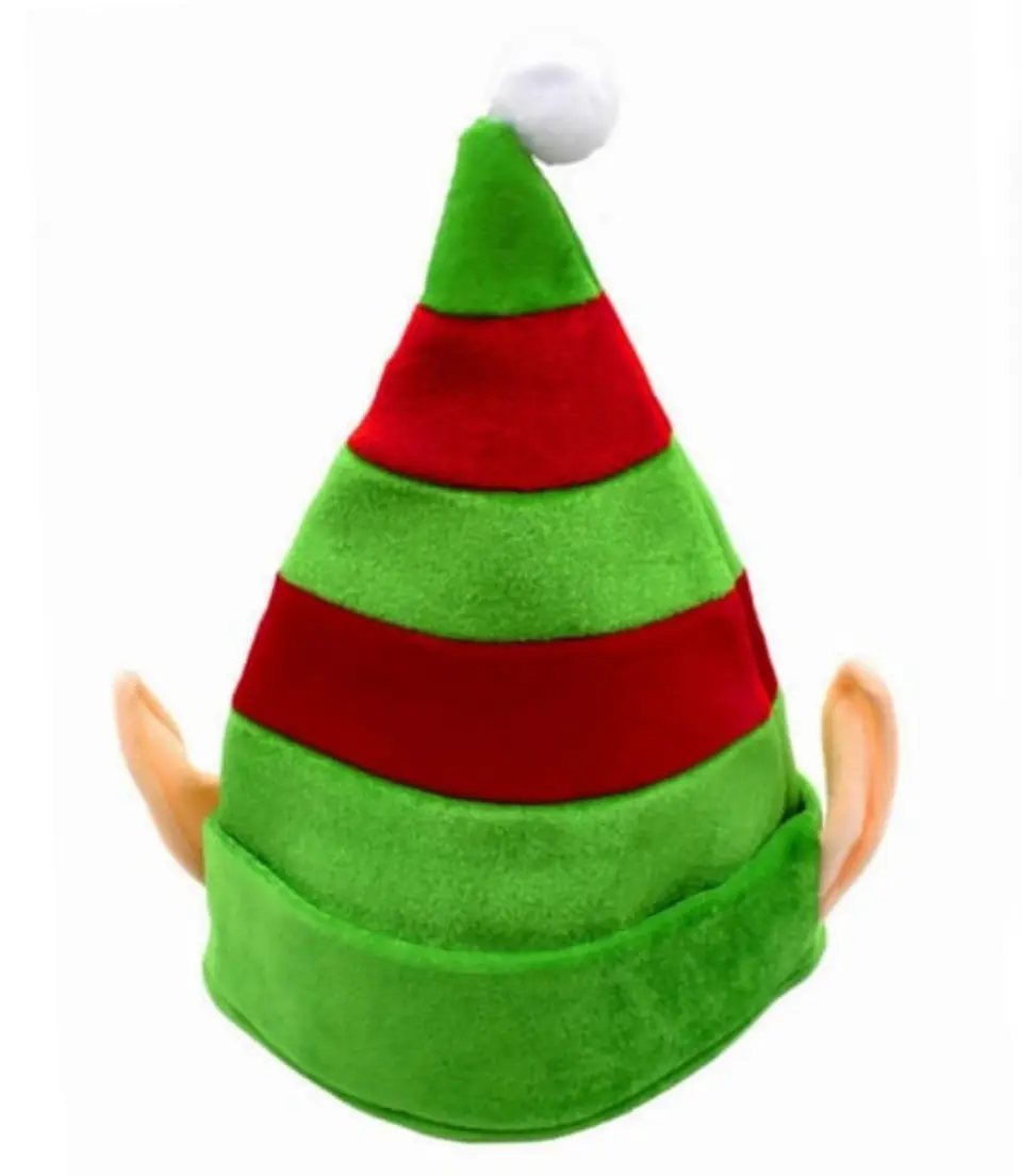 Gorro navideño con orejas de elfo 1