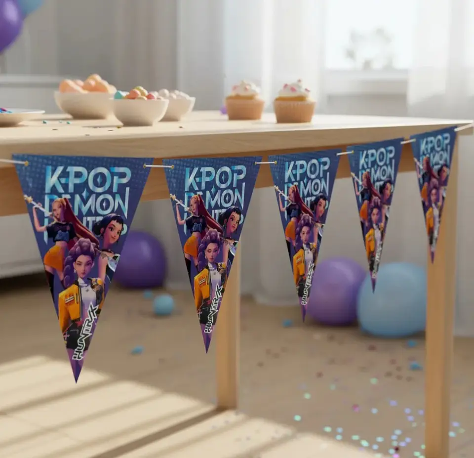 Banderines Guerreras K pop Huntrix 2