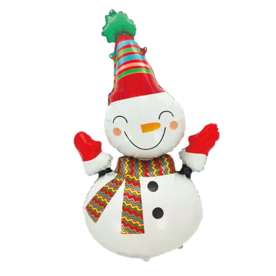 Globo muñeco de nieve  1