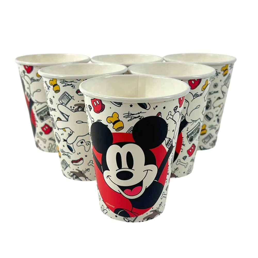 Vasos Mickey Mouse x6