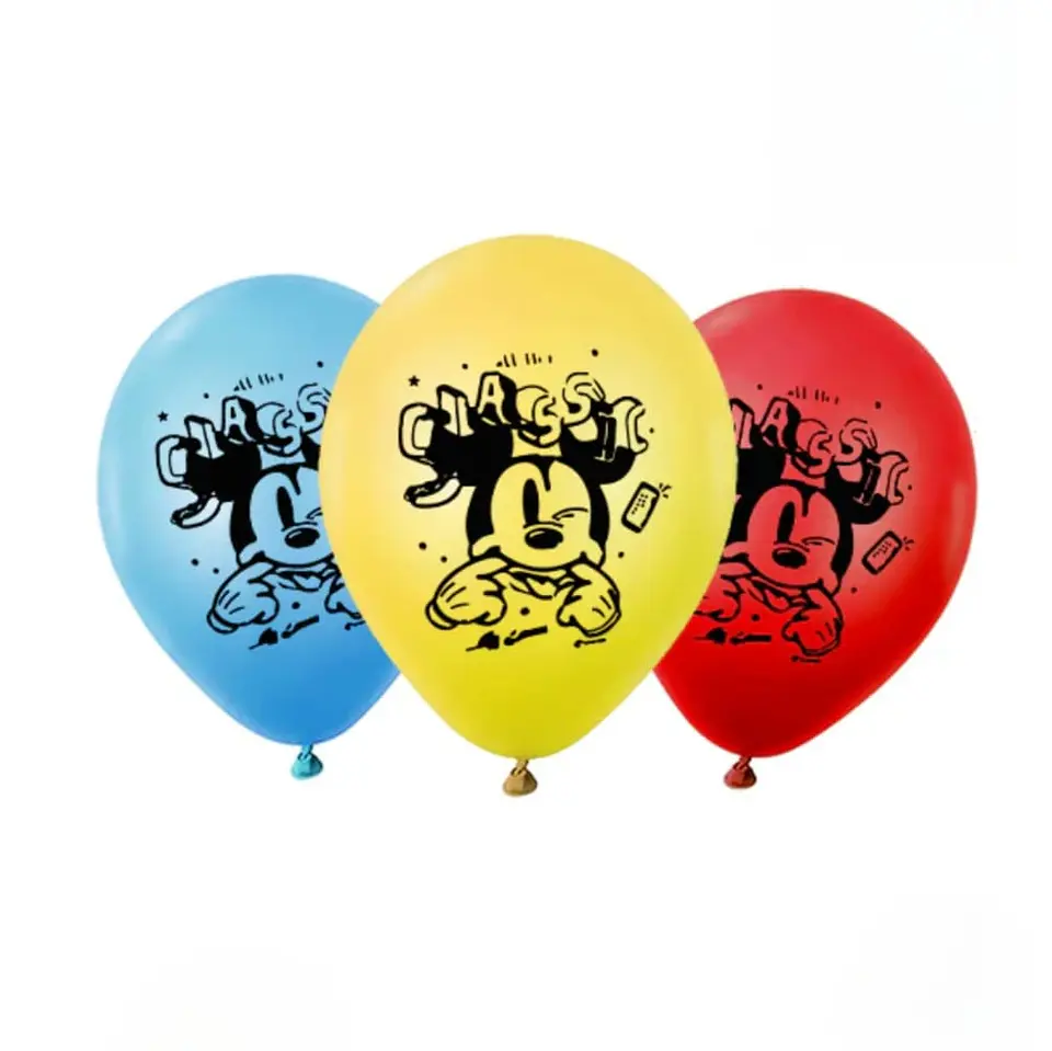 Globo de látex Micky Mouse  1