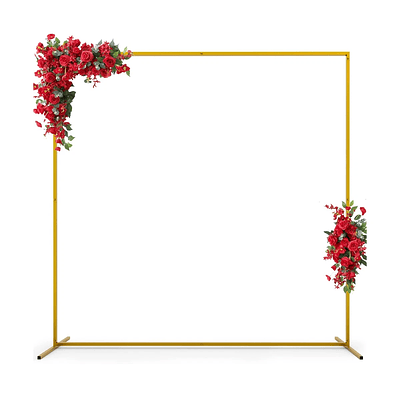 Estructura rectangular metálica para decoración 2 metros 