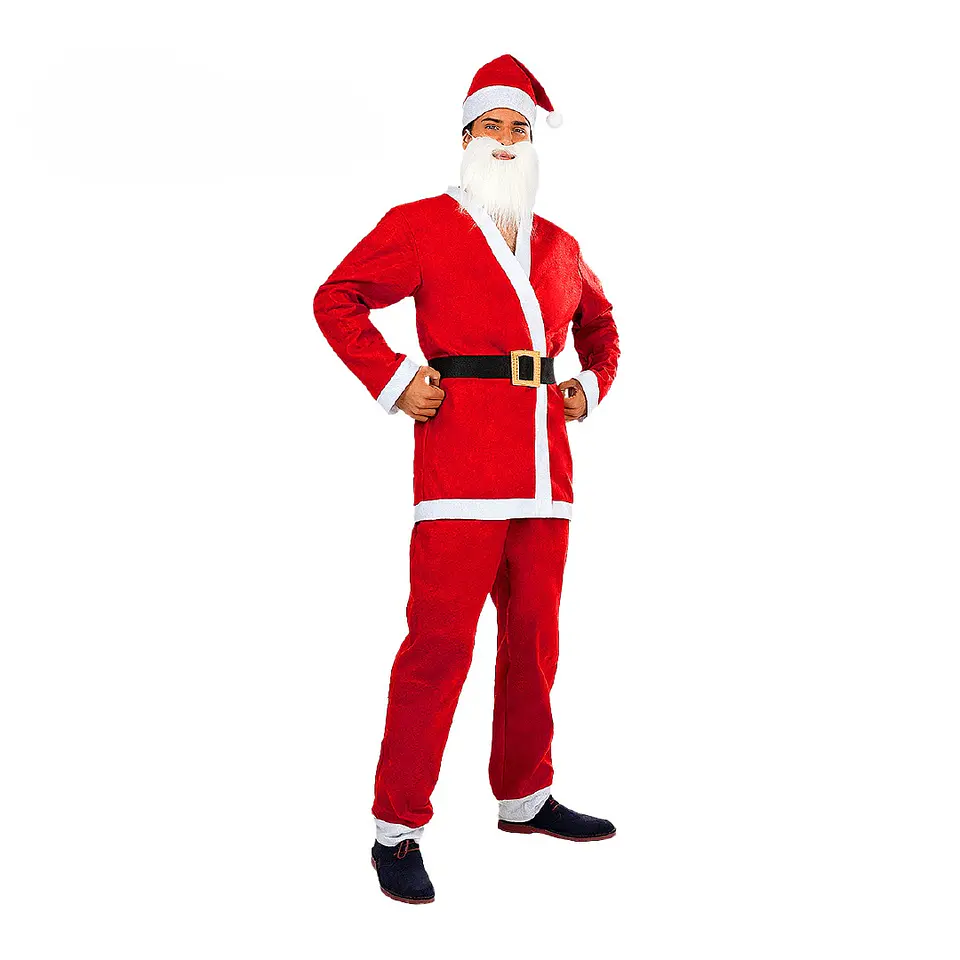 Traje viejo pascuero para navidad  1
