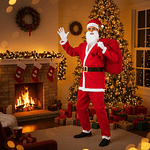 Traje viejo pascuero para navidad 