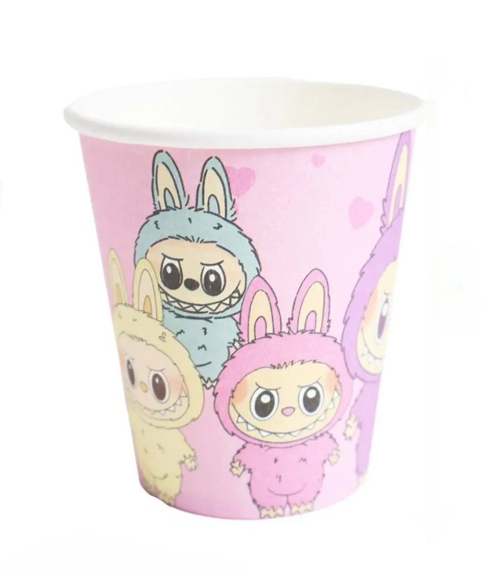 Vasos labubu x6 1