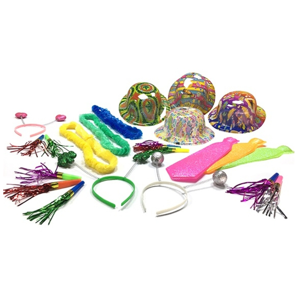 Pack cotillón año nuevo 12 personas 