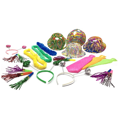 Pack cotillón año nuevo 12 personas 