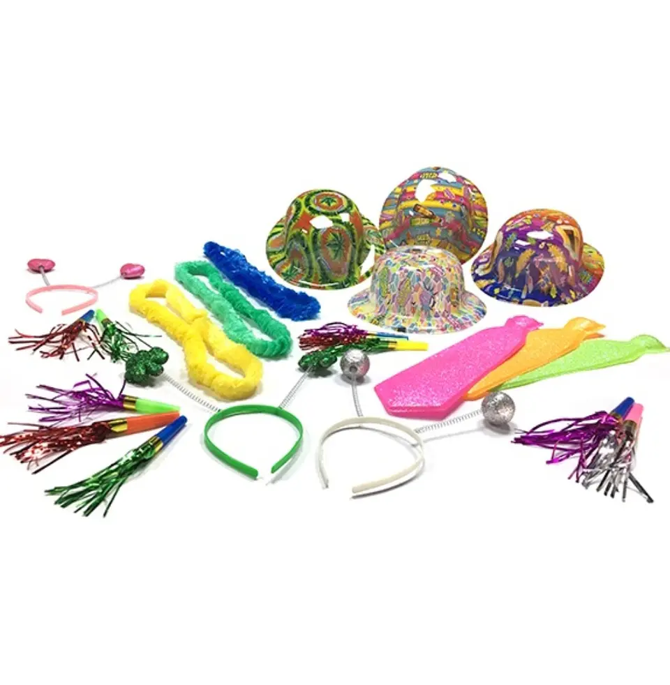 Pack cotillón año nuevo 12 personas  1