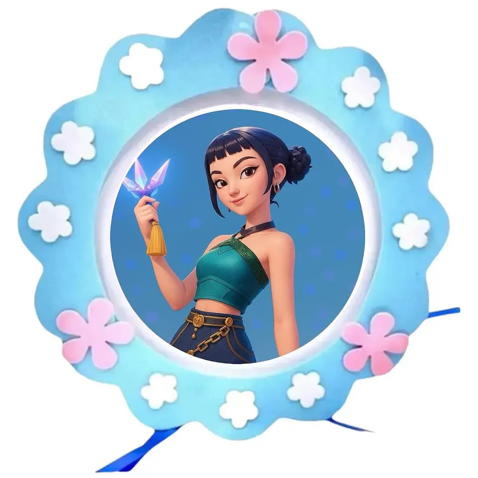 Piñata Guerreras K pop Zoe 1