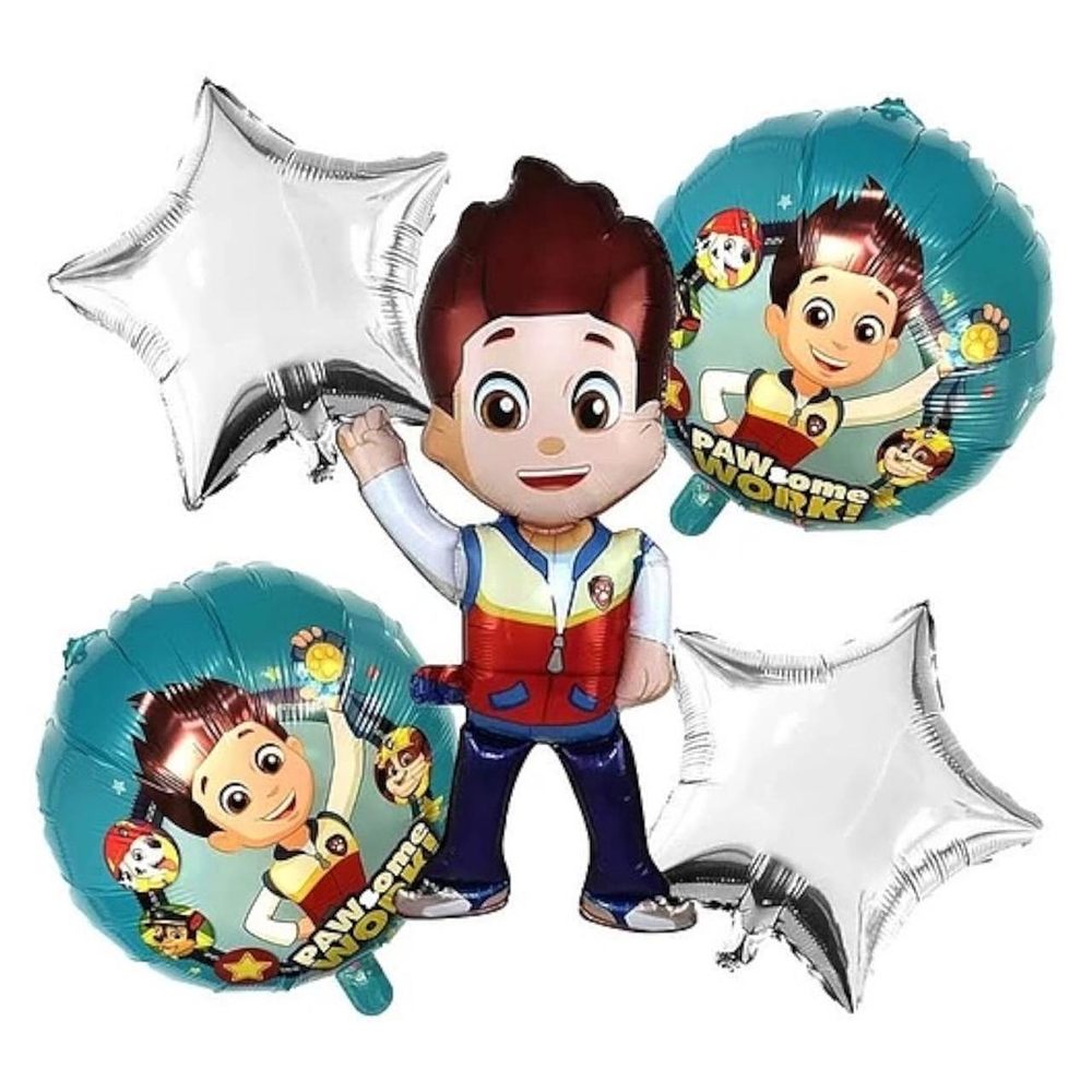 Set de globos Paw Patrol x5
