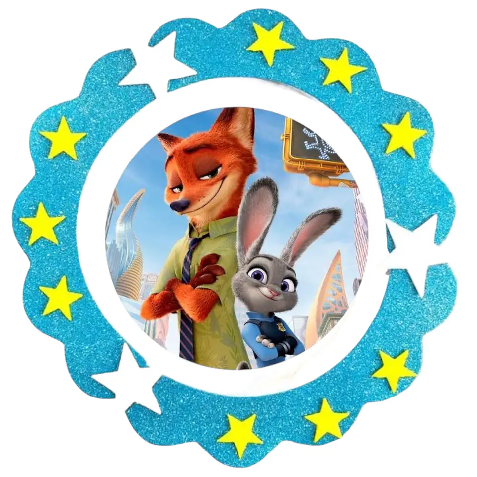 Piñata Zootopia  1