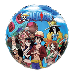 Globo One Piece redondo
