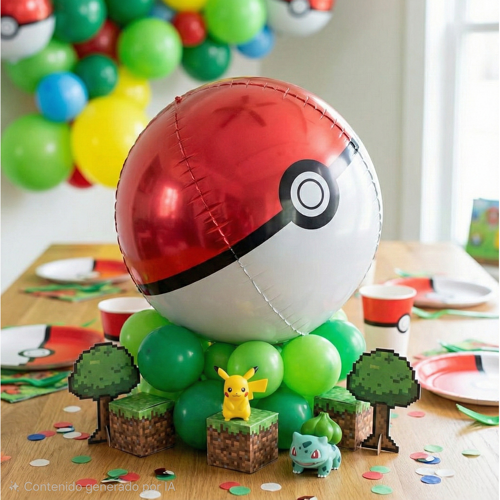 Globo Pokebola 4D