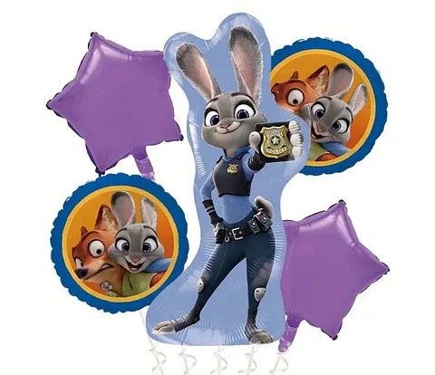 Set globos Zootopia