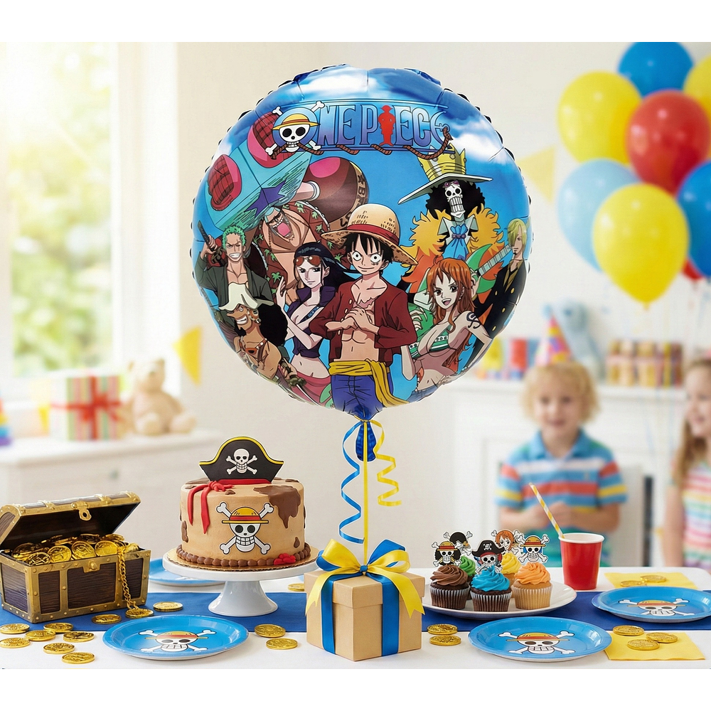 Globo One Piece redondo