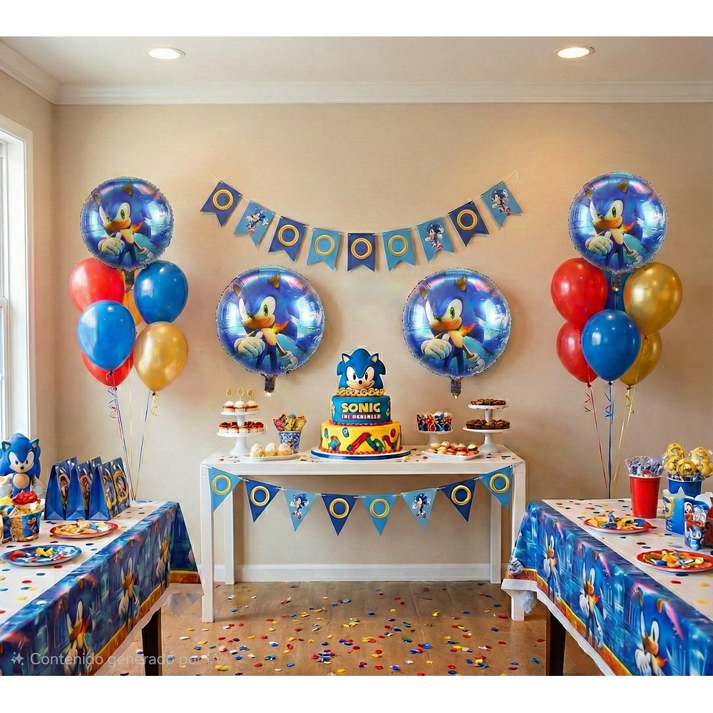 Globo Sonic 1 unidad 