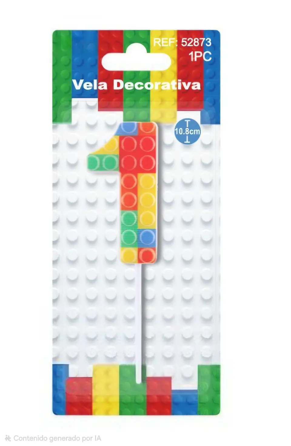 Vela numero Lego 1