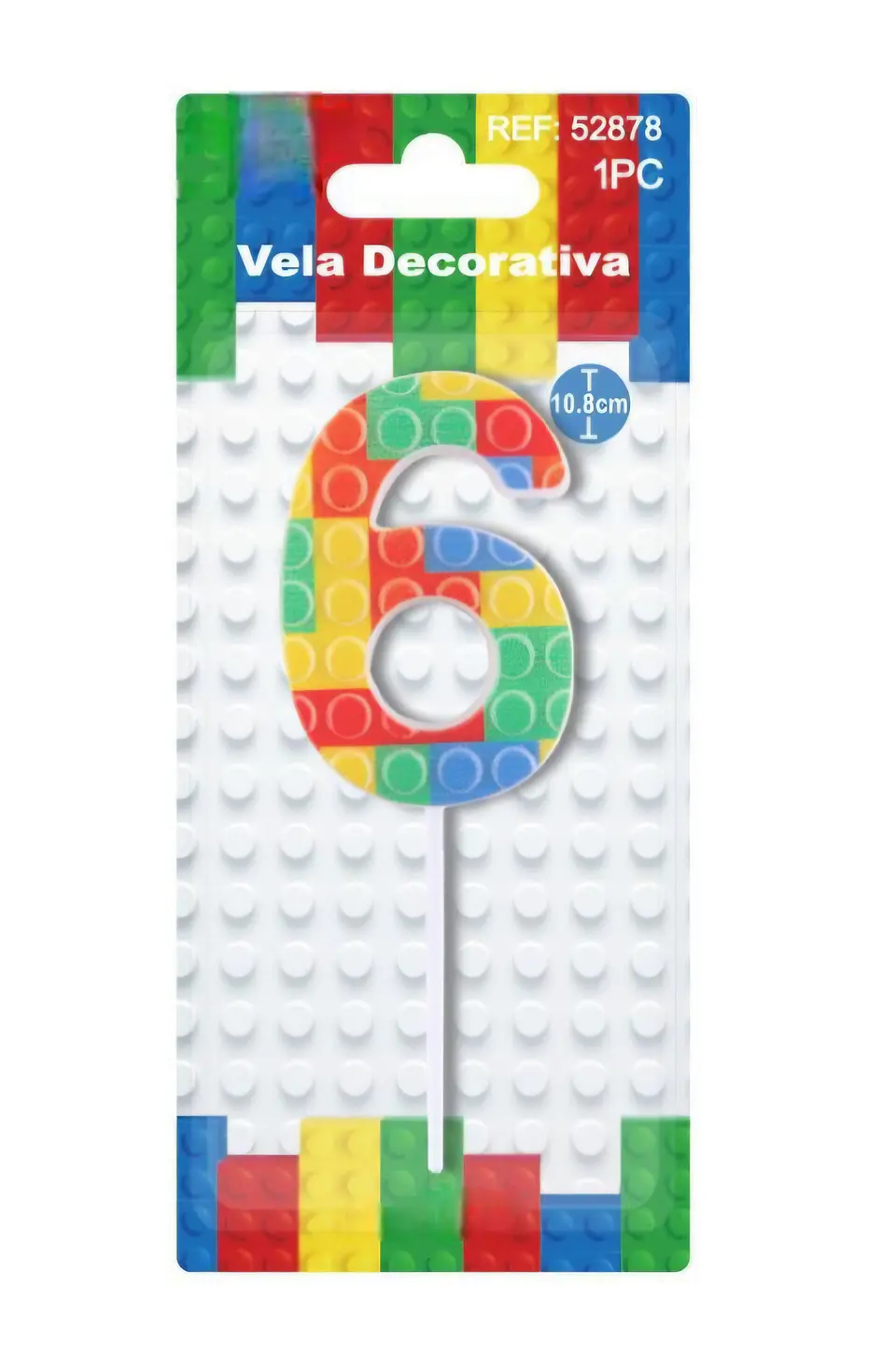 Vela numero Lego 2
