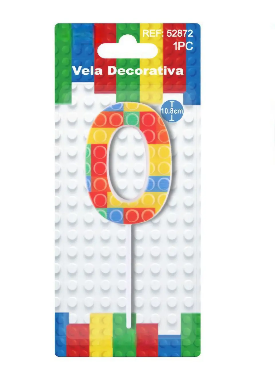 Vela numero Lego 6