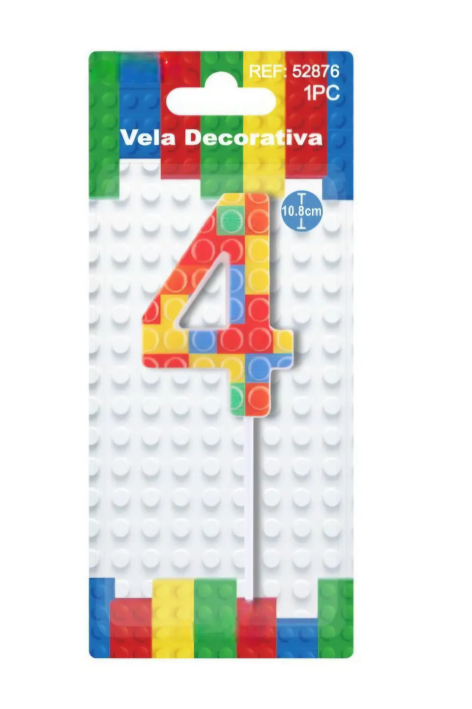 Vela numero Lego 9