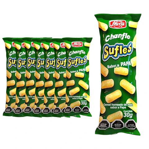 Chanfle Sufles 10 unidades 30 gr