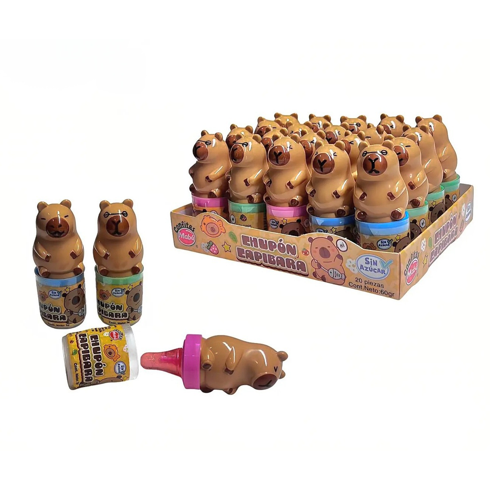 Chupón Capibara 20 unidades 